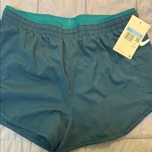 Nike Women's Blue Athletic Shorts, NWT Medium